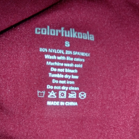Colorfulkoala Women's Workout Leggings - Picture 2 of 4